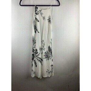 Leith Size XS Womens Dress Black White Drape Back Spaghetti Straps